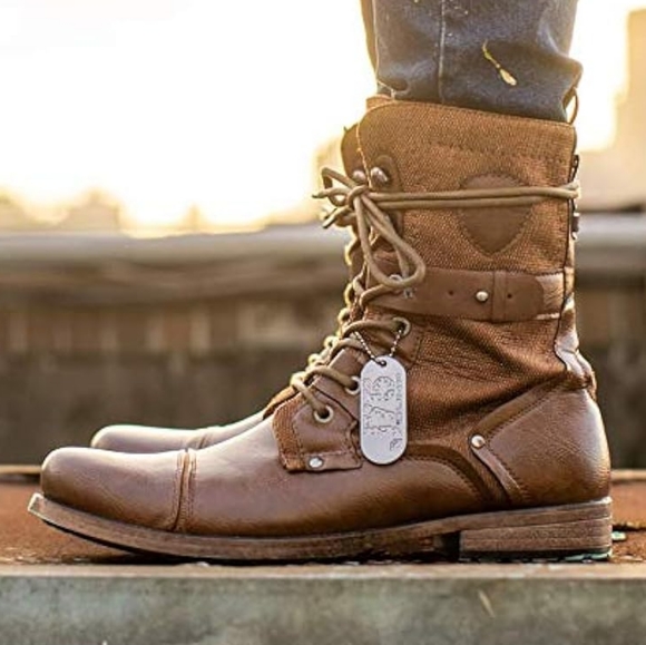 J75 Deploy Men's Mid-Calf Combat Boots - Picture 4 of 14